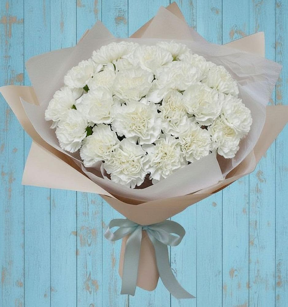 Букет цветов из: Гвоздики в городе Мегион