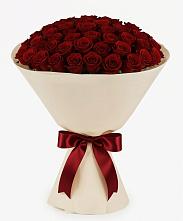 Букет 101 Бордовая роза Блэк Бакарра #REPLACE_PRED# городе Мегион