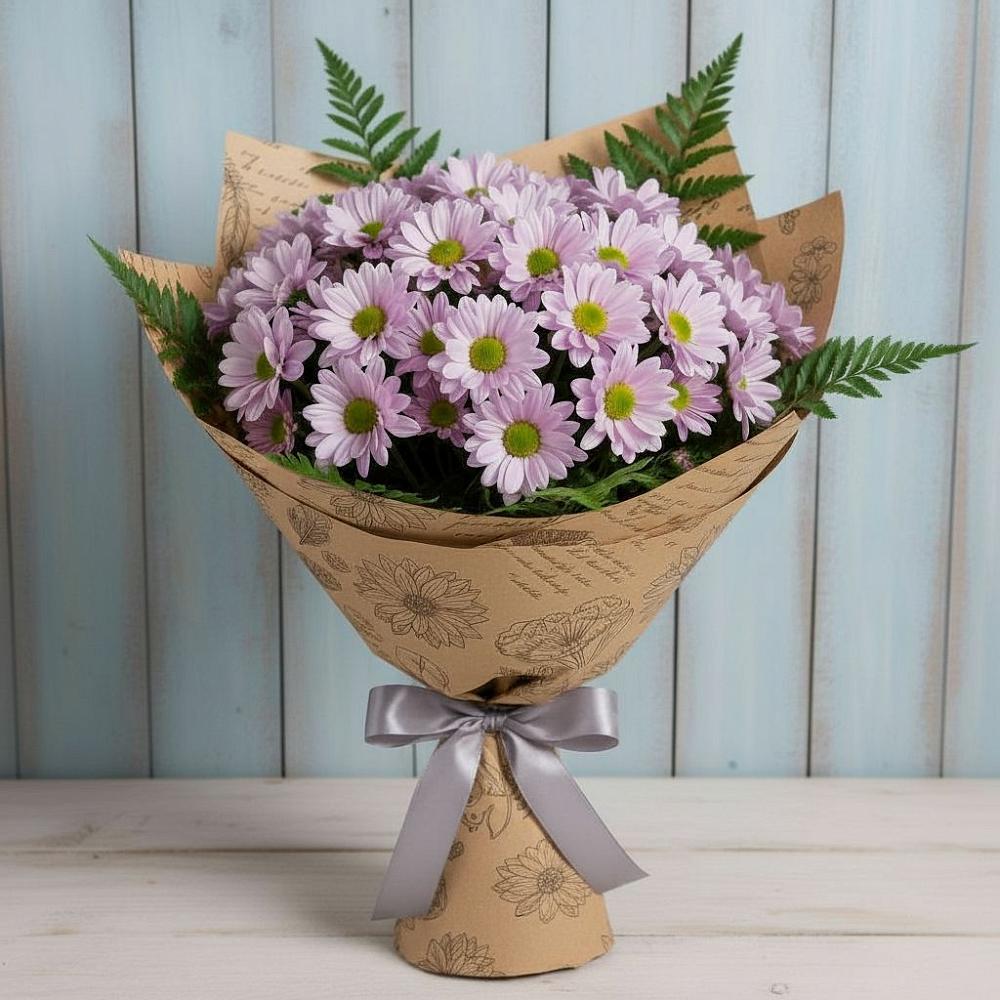 Букет цветов из: Хризантемы в городе Мегион