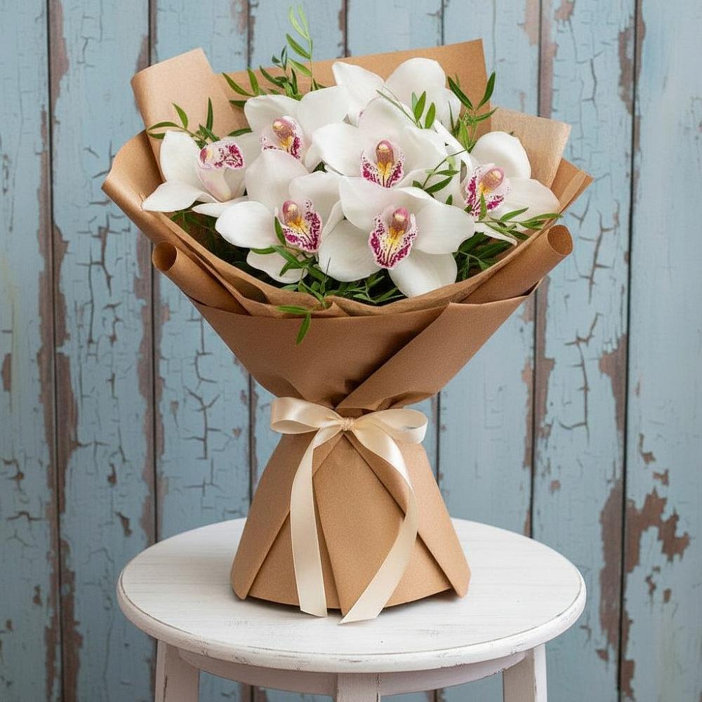 Букет цветов из: Орхидеи и Розы в городе Мегион