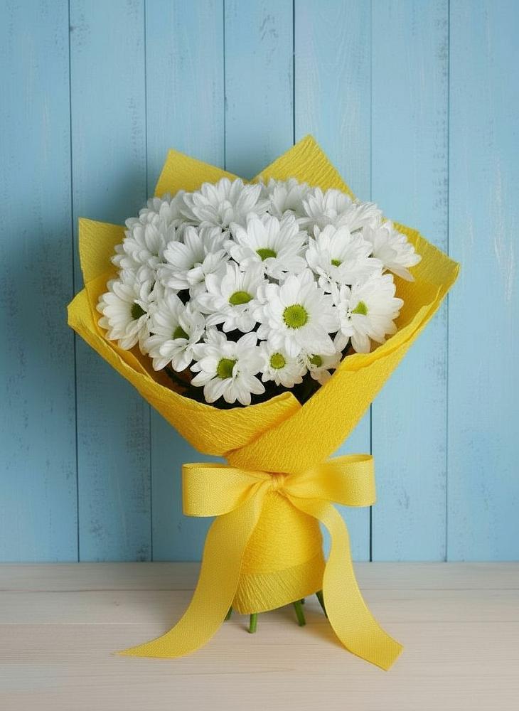 Букет цветов из: Хризантемы в городе Мегион