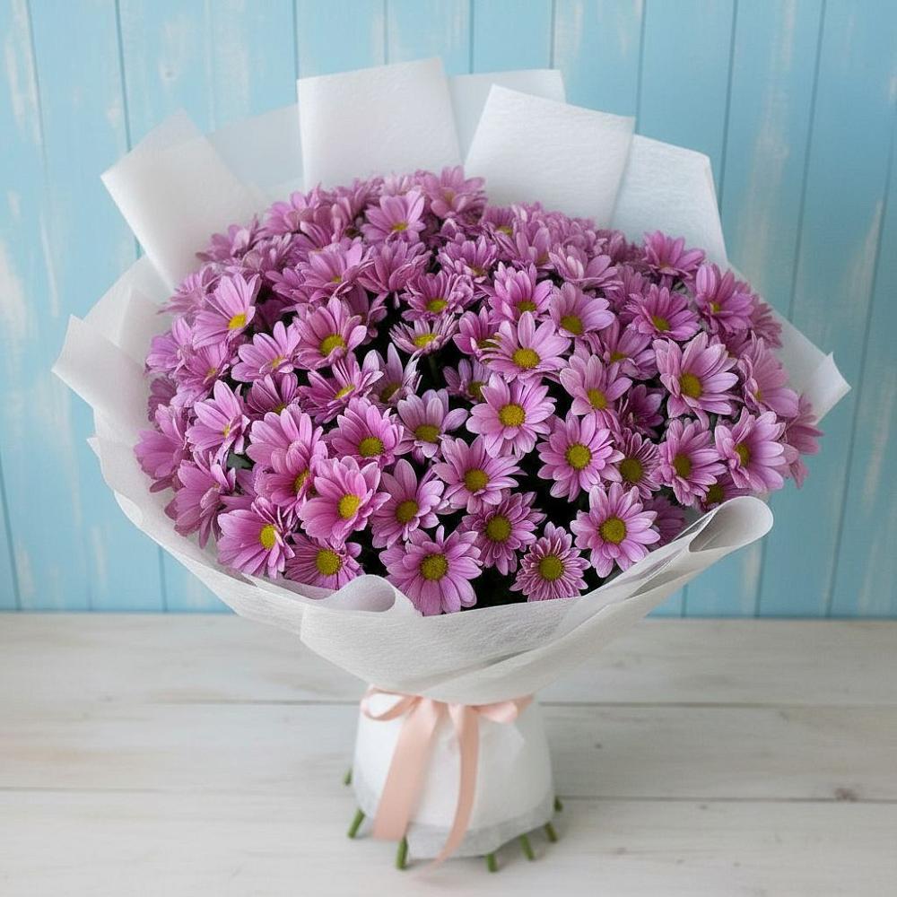 Букет цветов из: Хризантемы в городе Мегион