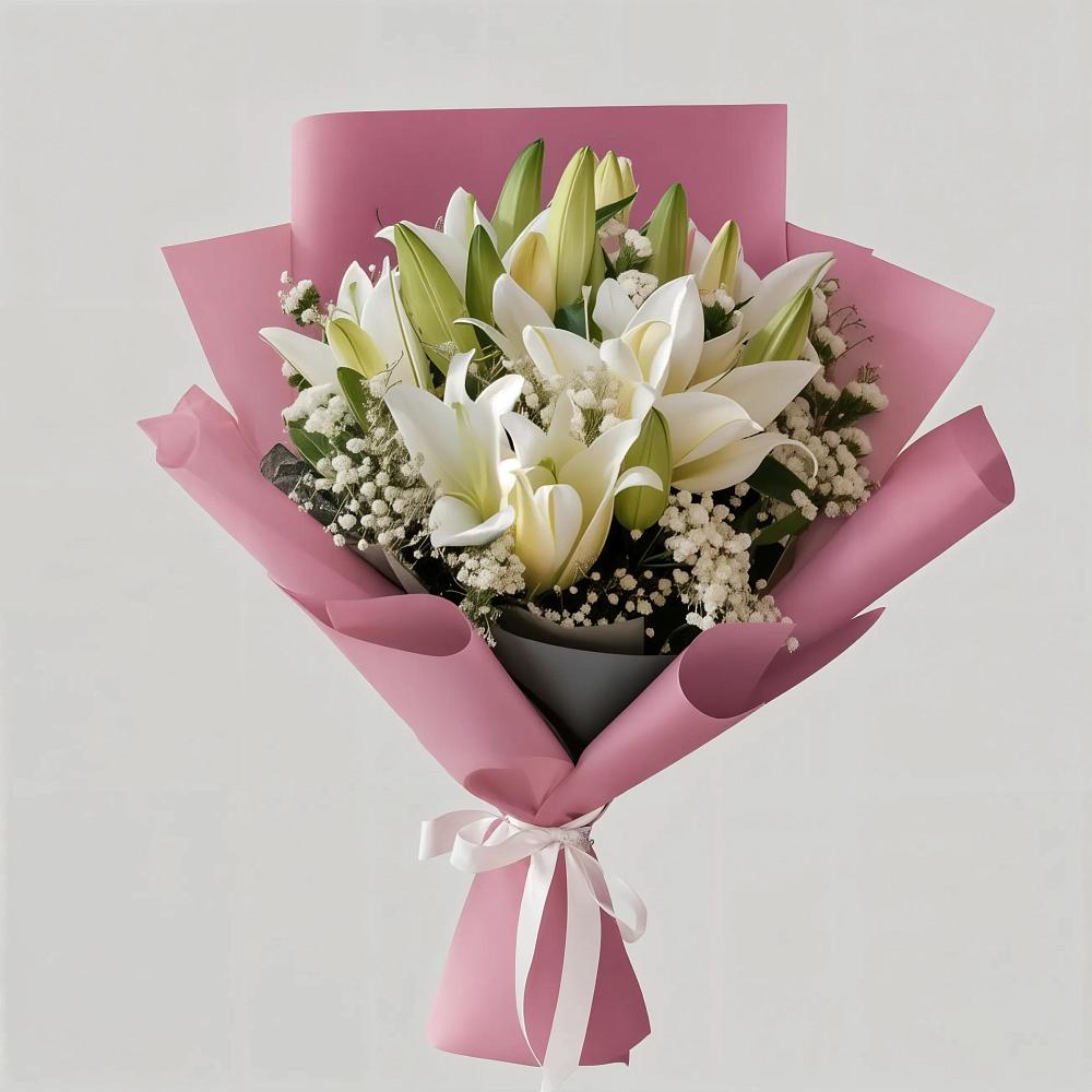 Букет цветов из: Лилии в городе Мегион