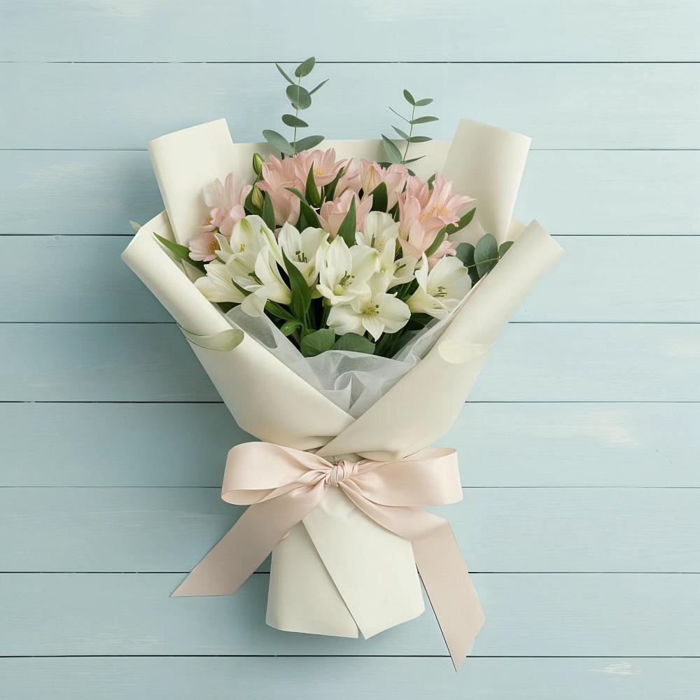 Букет цветов из: Альстромерии в городе Мегион