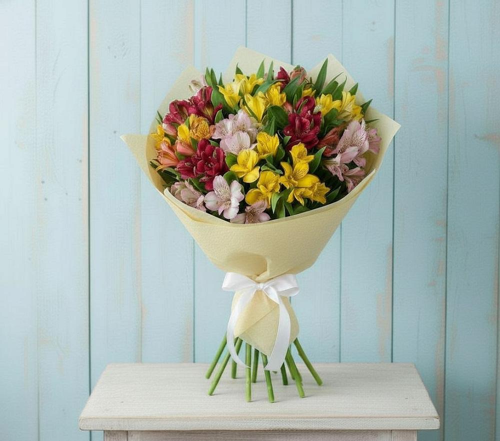 Букет цветов из: Альстромерии в городе Мегион